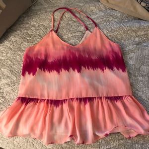 Cross-cross back fun tank!